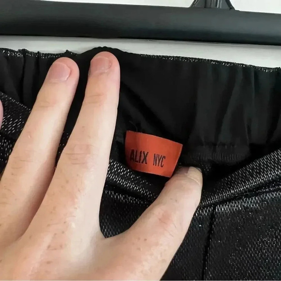 B94 Alix NYC sparkle Wide Legged Pants Size Small - Picture 6 of 8